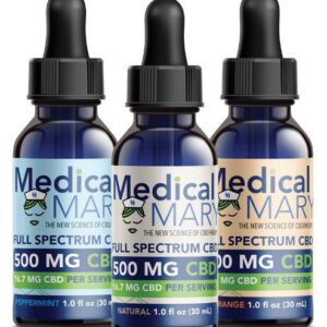 Medical Mary – Full Spectrum 500 mg Peppermint CBD Candy Shop Cannabis & Kratom