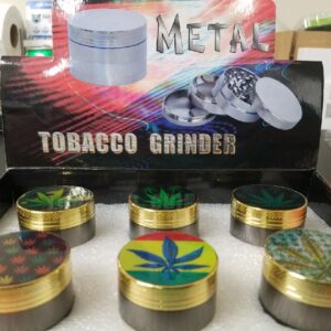 Grinder – medium metal Bath Bombs Candy Shop Cannabis & Kratom
