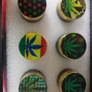 Grinder – medium metal Bath Bombs Candy Shop Cannabis & Kratom 2
