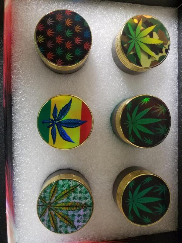 Grinder – medium metal Bath Bombs Candy Shop Cannabis & Kratom 2