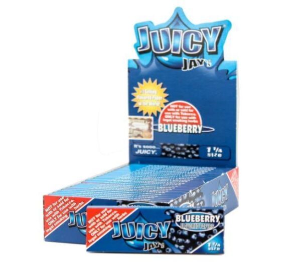 Juicy Jay – Blueberry Rolling Papers Smoking Supplies Candy Shop Cannabis & Kratom