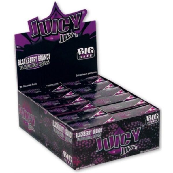 Juicy Jay – Blackberry Brandy Rolling Papers Smoking Supplies Candy Shop Cannabis & Kratom