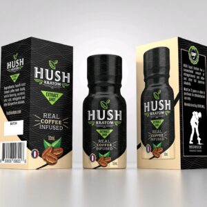 Hush with coffee Extract Shots Candy Shop Cannabis & Kratom 2