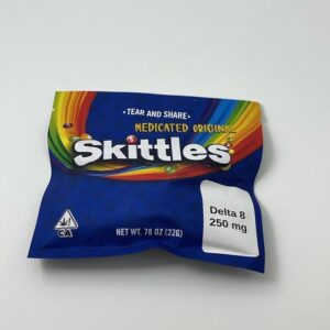 Skittles –  Blue – Delta 8  THC Edibles Candy Shop Cannabis & Kratom