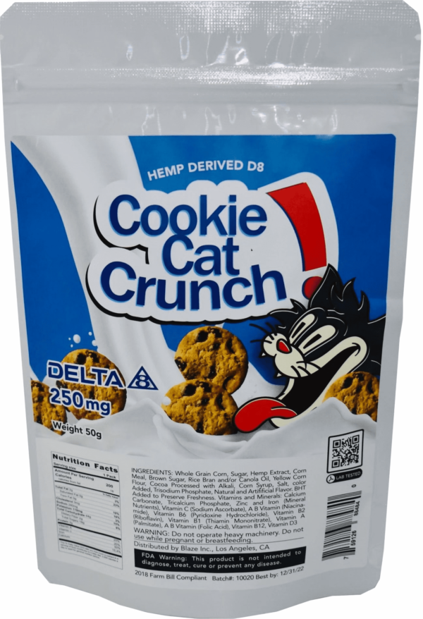 Cookie Cat Crunch Cereal Edibles Candy Shop Cannabis & Kratom
