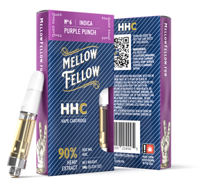 HHC – Mellow Fellow – Purple Punch Vape Pens & Carts Candy Shop Cannabis & Kratom