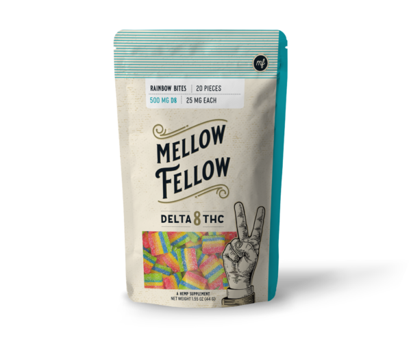 Airhead Bites – 500 mg Delta 8 – Mellow Fellow Edibles Candy Shop Cannabis & Kratom