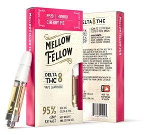 D8 – Mellow Fellow – Cherry Pie Vape Pens & Carts Candy Shop Cannabis & Kratom