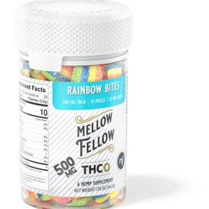 Rainbow Bites – THCO 500 mg – Mellow Fellow Edibles Candy Shop Cannabis & Kratom