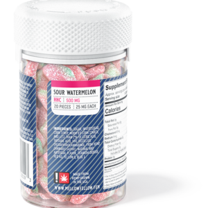 Sour Watermelons – 500 mg HHC – Mellow Fellow Edibles Candy Shop Cannabis & Kratom 2