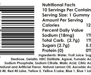 300mg Cannabites Rosin Gummies Candy/Cookies Candy Shop Cannabis & Kratom 2