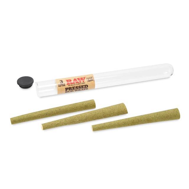 Raw Pressed Bud wrap 1-1/4 CONES Smoking Supplies Candy Shop Cannabis & Kratom 2